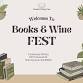 Books & Wine Fest 2026 event image