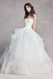 White By Vera Wang Ombre Tulle Wedding Dress David S Bridal Ball Gowns Wedding Ombre Wedding Dress Draped Wedding Dress