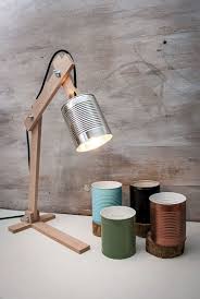 Finish it off with an edison light bulb. 33 Smart And Creative Diy Lamps Decoration Ideas From Recycled Material Lamp Decor Diy Table Lamp Recycled Lamp