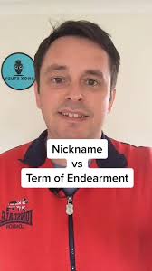 Nicknames vs Terms of Endearment #english #learnenglish #edutok  #edutoklanguage #nickname #termsofendearment