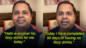 Man Posts Video Everyday To Say He S Had No Fizzy Drinks Today