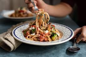Recette One Pot De Spaghetti Aux Tomates Sechees Et Ricotta Quitoque Tomates Sechees Ricotta Alimentation
