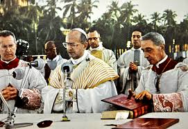 Image result for Photo of Pope Paul VI at Mass