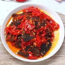 Sambal balado minangkabau style sambal. Resep Dendeng Balado Kering Basah Asli Padang Bahan Bumbu Dendeng Sapi Cara Membuat Dendeng Balado Daging Askcaraa