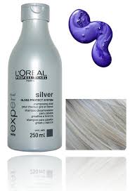 Loreal Silver Clarifying Shine Shampoo Purple Reduces Yellow Tones Blonde Hair Loreal Purple Shampoo Platinum Blonde Hair Silver Shampoo