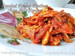 Maybe you would like to learn more about one of these? Sambal Kentang Ikan Bilis Rangup Buat Orang Lapo