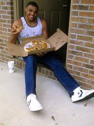 Young Charles Barkley With One Of His True Loves Food He Should Switch To Cake Today For It S His Birthday 2 2 Charles Barkley Charles The Sporting Life