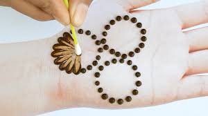 Easy Simple Mehndi Design Cotton Bud Mehendi Design Front Hand Arabic Mehndi Design 2019 Youtube Di 2020 Desain Henna Mehndi Designs Tato Henna