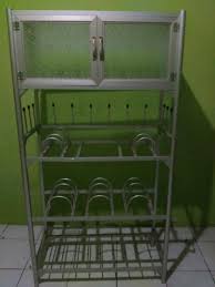 Rak piring aluminium | surabaya | jualo. Rak Piring Aluminium Kitchen Appliances Di Carousell