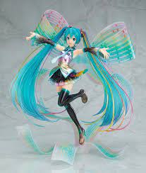 Hatsune Miku 10th Anniversary Ver Memorial Box 1 7 Scale Figure In 2021 Anime Vocaloid Figures Miku Figure