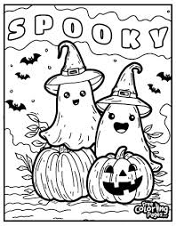 Image result for printable halloween coloring pages