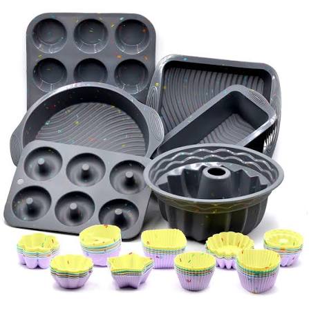 Silicone Cake & Muffin Mould Set