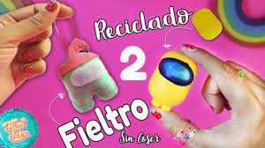 2 Ideas Como Hacer Tripulantes De Among Us Reciclado Y De Fieltro Sin Coser Manualidades Escolares Como Hacer Fieltro