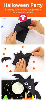 Schaurig Schone Halloween Einladung Basteln Fur Kinder Balloonas Com Einladung Basteln Halloween Einladung Basteln