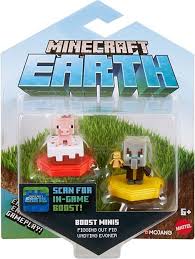 Value to the minecraft community and to end support for minecraft earth . Mattel Minecraft Earth Boost Pig With Cake Undying Evoker Gmd16 Starting From 7 93 2021 Skinflint Price Comparison Uk