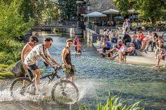waterfront space surrounding kraemer bridge by rehwaldt landscape architects 谷德设计网 landscape architect waterfront landscape
