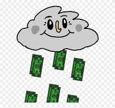 Paid Make It Rain Sticker Raining Money Cartoon Gif Free Transparent Png Clipart Images Download
