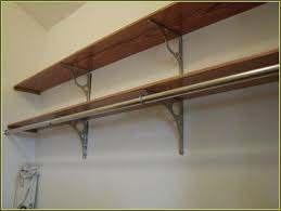 Pin By Sam Plotner On Bedroom Ideas Closet Shelves Wooden Closet Closet Rods