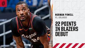 Check out current portland trail blazers player norman powell and his rating on nba 2k21. Norman Powell 22 Pts Blazers Debut Highlights Trail Blazers Vs Magic Youtube