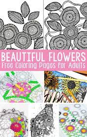 Intricate ornaments of flowers, leaves and fruits, ornate patterns and many small details create a wide scope for creativity and give an opportunity to try any color solutions. Free Printable Flower Coloring Pages For Adults Easy Peasy And Fun