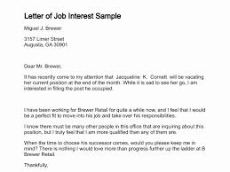 Letter Of Interest For Employment Lovely Sample Letter Interest Job Position In 2020 Job Cover Letter Job Cover Letter Examples Letter Of Interest Sample