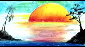 Oct 22, 2020 · tips when doing coloring activities for kids. Art104 Sunset Scenery Drawing With Oil Pastels For Beginners Step By Step Drawing Youtube
