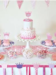1st Birthday Cake Table Decoration Ideas Cake Table Birthday Parties Princess Party 1st Birthday Parties