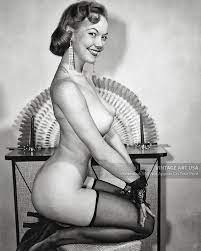 Vintage Nude Model Pinup Photo - Judy ODay Adult Burlesque Dancer Large  Breasts | eBay
