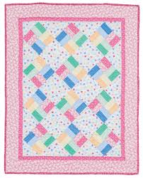 Robot Check Girl Quilts Patterns Baby Girl Quilts Quilts