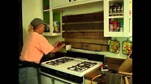 rustic kitchen backsplash youtube