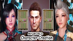 Monster Hunter World Characters Creation Customization New Aw Monster Hunter World Monster Hunter Character Creation