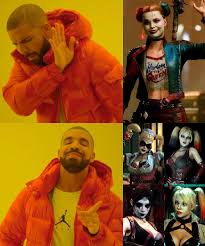 Harley Quinn outfits... : rBatmanArkham