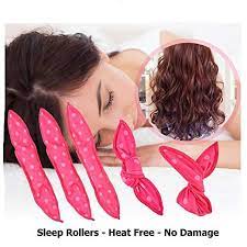 Jffkls Sleep Hair Curlers 20pcs Best Flexible Foam Sponge Hair Curlers Magic Pillow Soft Rollers Curlers Long Short H Hair Rollers Short Hair Diy Diy Hair Care