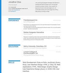 Interactive designers create digital products that are suitable for people's use and ensure a satisfactory user experience. Resume Template Bold Free Resume Template Resume Templates Online Resume Beautiful Resume