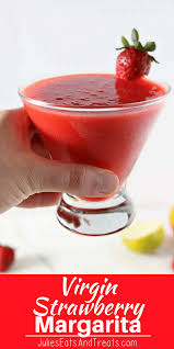 This Strawberry Virgin Margarita Is A Brooze Free Rendition Of Your Favori Virgin Strawberry Margarita Recipe Virgin Margarita Virgin Strawberry Daquiri Recipe