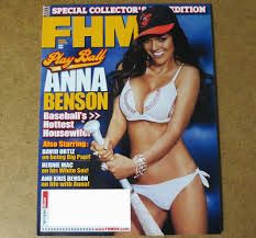 FHM Magazine Anna Benson Jessica Barton Natalie Gulbis Baseball Wives | eBay