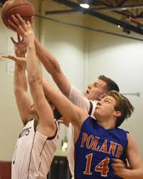 FEB. 14 BOYS' BASKETBALL: Maroon Knights dash Poland's playoff hopes