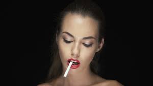 Check spelling or type a new query. Beautiful Woman Red Lipstick Smoking Stock Footage Royalty Free Stock Videos Pond5
