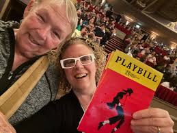 Polly Jones and I are doing part two of her bday celebration! MJ The  Musical- so far so good!