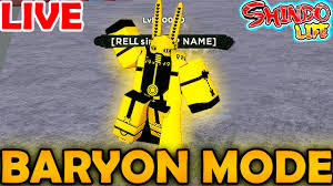 If a code does not work, please report it in our discord server as it is commonly checked. Baryon Mode Countdown For This New Huge Update In Shindo Life Roblox Live Youtube