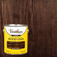 But there's a bewildering array of wood floor varnish and other products on the market. Varathane 1 Gal Red Mahogany Classic Wood Interior Stain 2 Pack 340616 The Home Depot