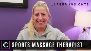 May assist in the assessment of range of motion and perform other adjunctive therapies or treatment techniques in addition to massage. Sports Massage Therapist Career Insights Careers In Sport Healthcare Youtube