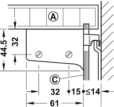 Available in ambrosia maple, walnut, ash, maple or curly. Hanging Bracket Wall Hanger Plate 63mm Kitchen Cabinet Cupboard Wall Mounting Overhead Wall Hanging 150kg Load Capacity Fixing King