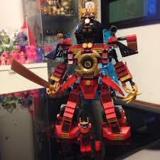 The styling of the model has plenty of nods towards both the original samurai x mech model, and also to the cartoon. Lego 9448 Ninjago Samurai Mech With Samurai X Only Hobbies Toys Toys Games On Carousell