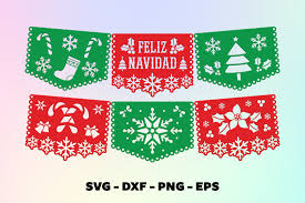 Find quotes, fonts and a wide range of design elements, svg eps dxf png ttf otf. Feliz Navidad Banner Svg Christmas Banner Svg 950727 Cut Files Design Bundles