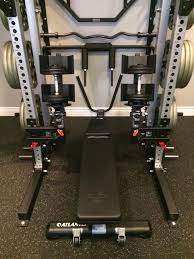 Its a new stand alone dumbbell spotter, designed to hold heavy dumbbells. Mech6 Power Rack W Dumbbell Spotters No Equipment Workout At Home Gym Home Gym Design