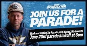 Wadsworth Blue Tip Parade with Poindexter for Congress