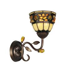 Dale Tiffany Th90231 Pebblestone 1 Light 7 Inch Antique Golden Sand Wall Sconce Wall Light