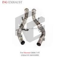 ING Factory Direct Sales Good Price Exhaust Downpipe for Maserati Ghibli  3.0T