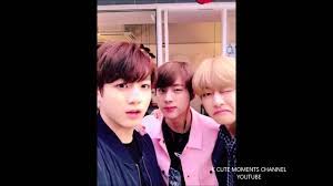 During the session, jungkook was. Bts Jungkook Jin V Offcial Twitter Update 040402016 Cute Moments Vkookjin Youtube